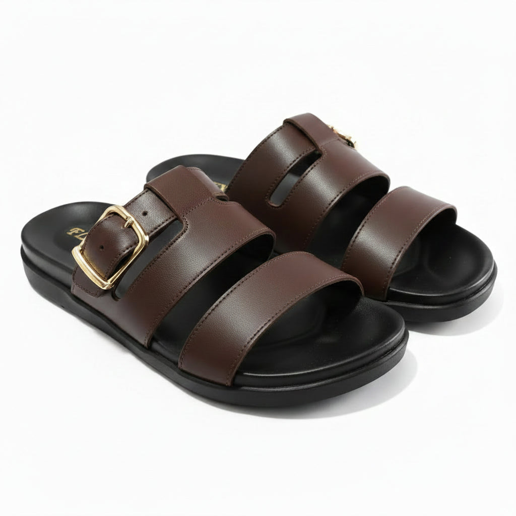 Man's Premium Royal Buckle Slides